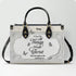 "I Can Do All Things" Inspirational Leather Bag & Wallet Set - Personalized Religious Gift - CHRISTIANARTBAG CAB0142326