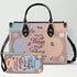 "I Can Do All Things" Inspirational Leather Bag & Wallet Set - Personalized Religious Gift - CHRISTIANARTBAG CAB0142326