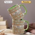 Happiness is a Cup of Coffee and a Good Book - Personalized Gift Mug - Faith In My Bag is a brand operated by Gemini Clothing LLC