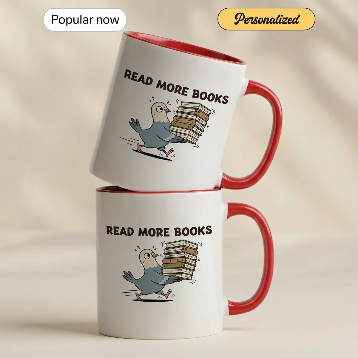 Accent for Book Lovers - Gift Mug - Faith In My Bag is a brand operated by Gemini Clothing LLC