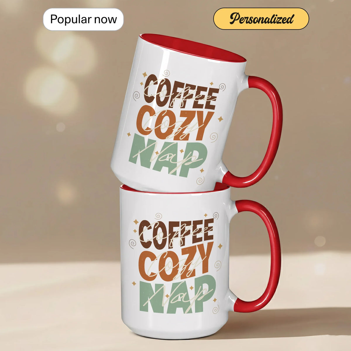 Cute Cozy Coffee - Gift Mug - Faith In My Bag is a brand operated by Gemini Clothing LLC