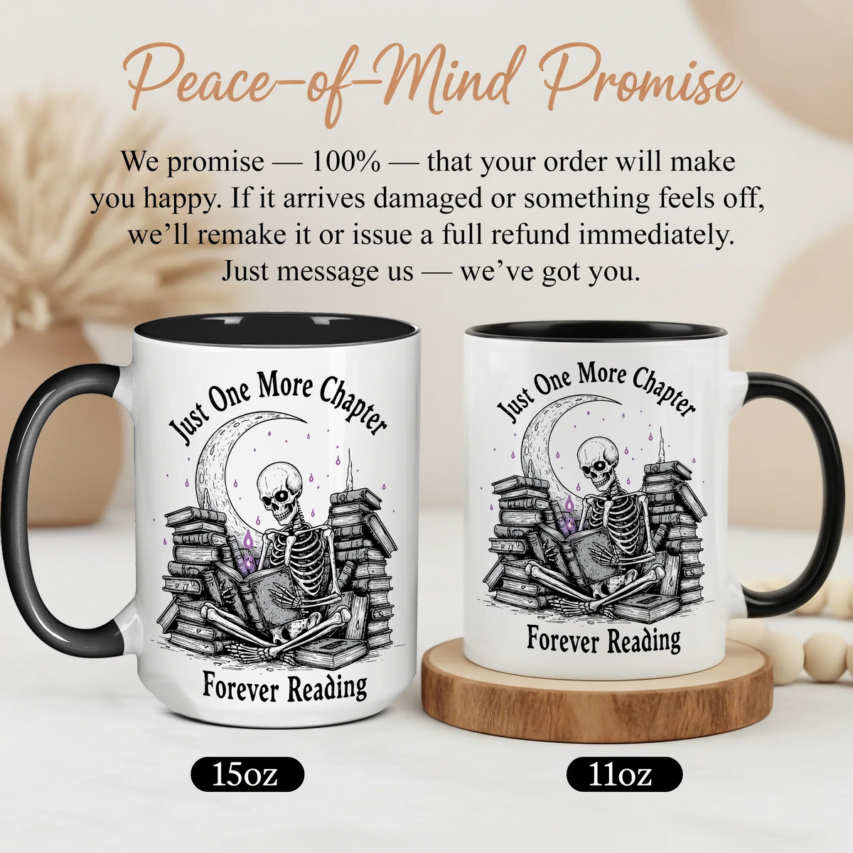 Just One More Chapter Coffee - Gift Mug - Faith In My Bag is a brand operated by Gemini Clothing LLC