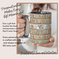 Happiness is a Cup of Coffee and a Good Book - Personalized Gift Mug - Faith In My Bag is a brand operated by Gemini Clothing LLC