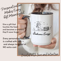 Bookworm Energy - Personalized Gift Mug - Faith In My Bag is a brand operated by Gemini Clothing LLC