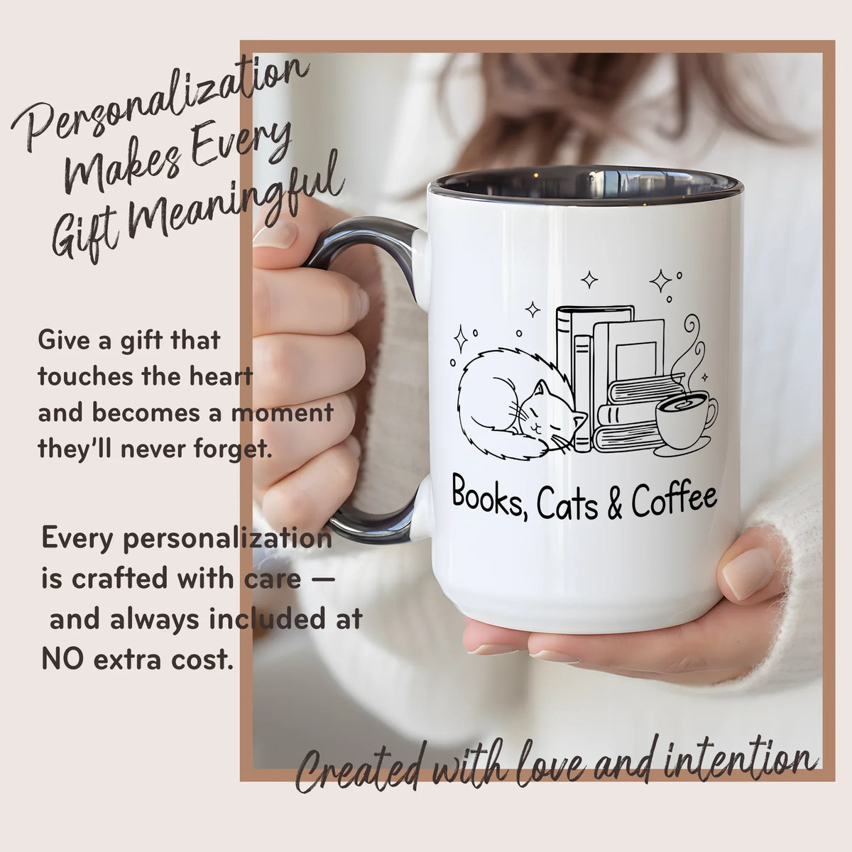 Cute Bookworm Gift Mug - Faith In My Bag is a brand operated by Gemini Clothing LLC