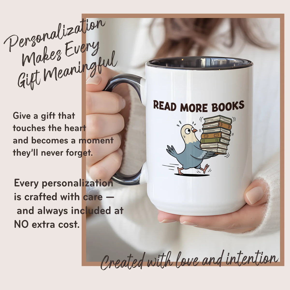 Accent for Book Lovers - Gift Mug - Faith In My Bag is a brand operated by Gemini Clothing LLC