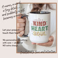 Kind Heart Soul - Personalized Gift Mug - Faith In My Bag is a brand operated by Gemini Clothing LLC