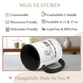Bookworm Energy - Personalized Gift Mug - Faith In My Bag is a brand operated by Gemini Clothing LLC