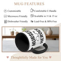 Nurses Are Heroes - Personalized Gift Mug - Faith In My Bag is a brand operated by Gemini Clothing LLC