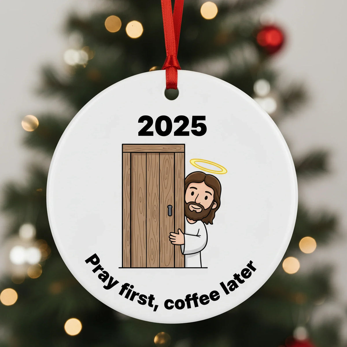 Jesus Christmas Set of 5 2026 - Christmas Ornament - Faith In My Bag is a brand operated by Gemini Clothing LLC