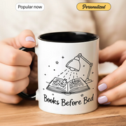 Books Before Bed Gift Mug - Faith In My Bag is a brand operated by Gemini Clothing LLC
