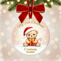My First Christmas 2025 - Personalized Christmas Ornament - Faith In My Bag is a brand operated by Gemini Clothing LLC