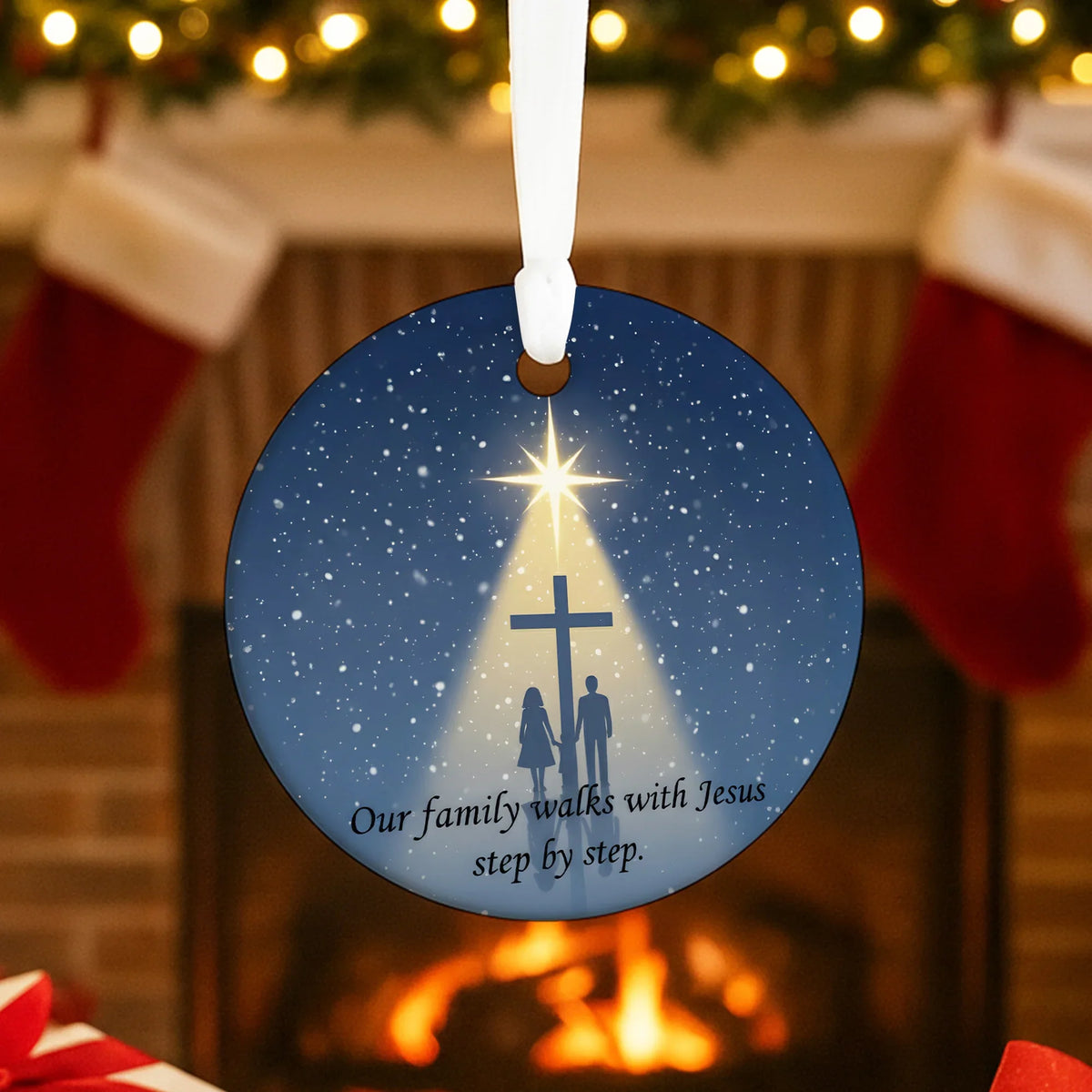 Christmas Set Christmas Ornament - Faith In My Bag is a brand operated by Gemini Clothing LLC
