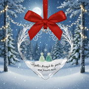 Together Through the Years Crystal Heart - Christmas Ornament - Faith In My Bag is a brand operated by Gemini Clothing LLC