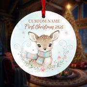 A Magical First Christmas 2025 2026 - Personalized Christmas Ornament - Faith In My Bag is a brand operated by Gemini Clothing LLC