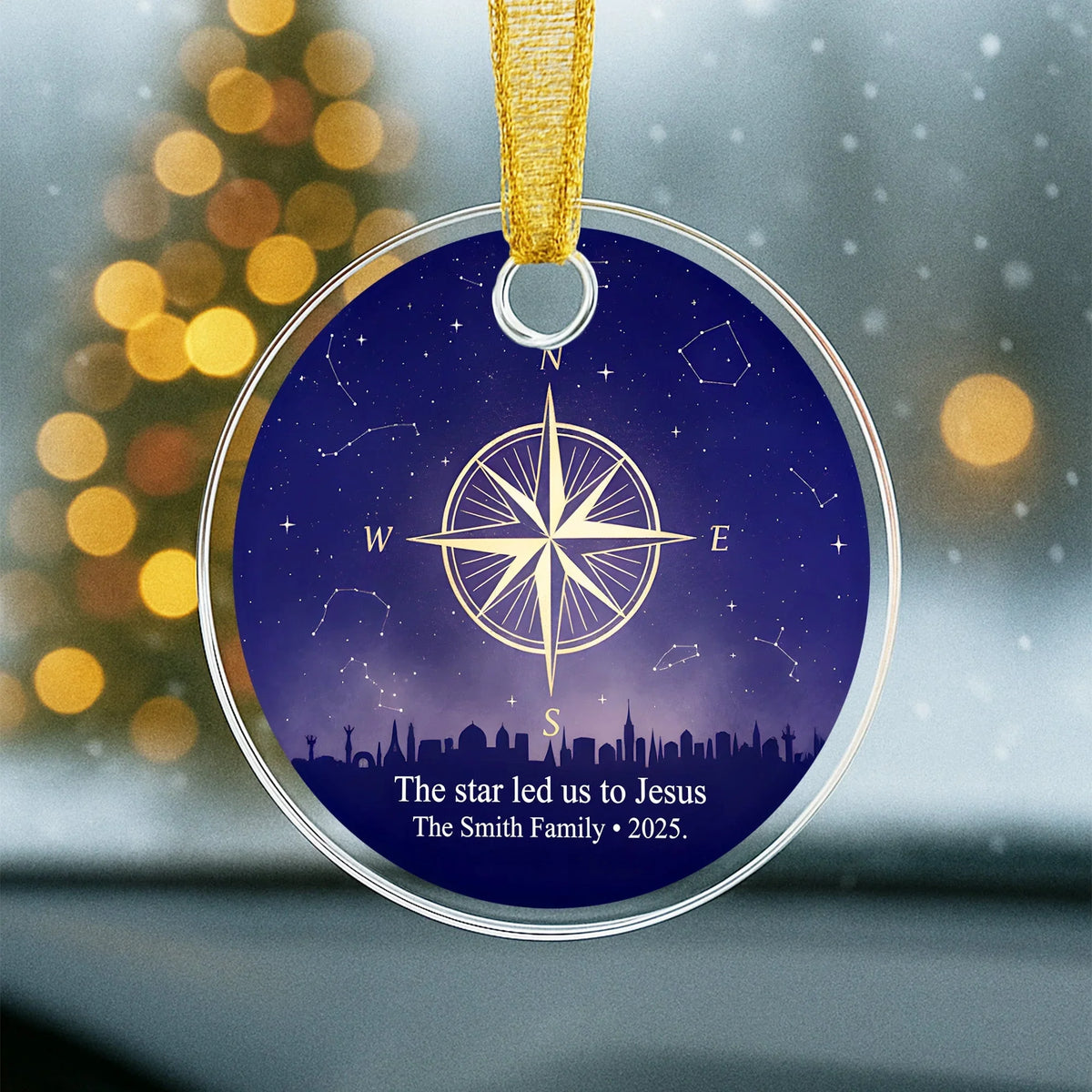 Christmas Set Christmas Ornament - Faith In My Bag is a brand operated by Gemini Clothing LLC