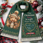 Christmas Scarf for Couple - Personalized Christian Gift - Faith In My Bag is a brand operated by Gemini Clothing LLC