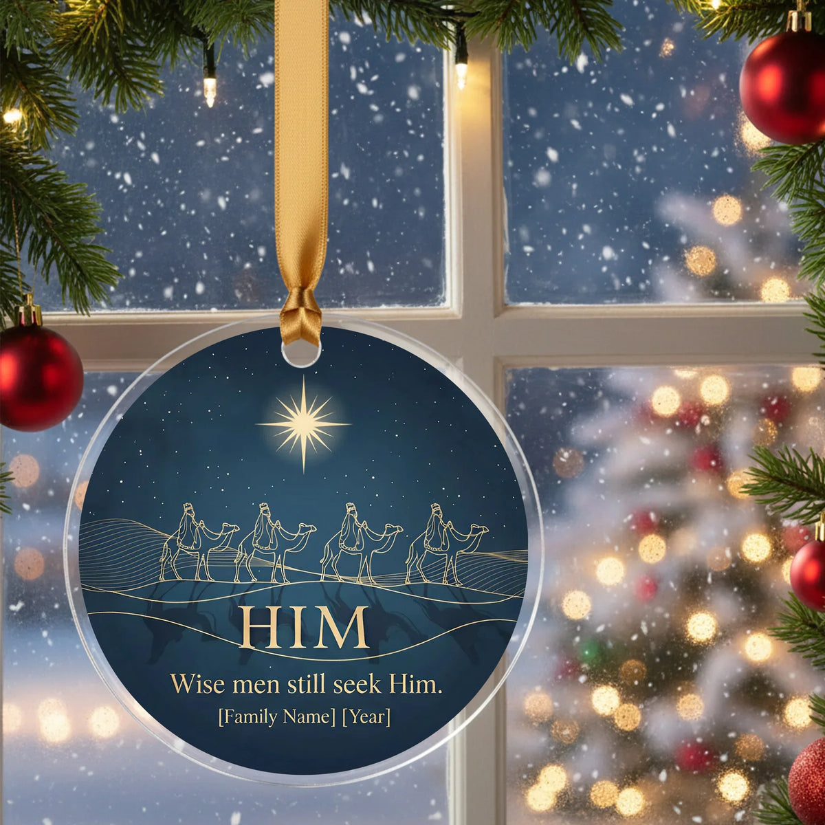 Christmas Set 3-Pack 2026 - Christmas Ornament - Faith In My Bag is a brand operated by Gemini Clothing LLC