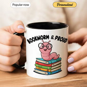 Bookworm & Proud - Gift Mug - Faith In My Bag is a brand operated by Gemini Clothing LLC