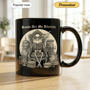 Books Are my Afterlife - Gift Mug - Faith In My Bag is a brand operated by Gemini Clothing LLC