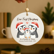 Family 2025 Personalized Christmas Ornament