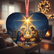 Nativity Set 3-Pack Personalized Christmas Ornament
