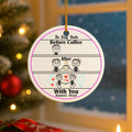 Funny Coffee Lovers Personalized Christmas Ornament