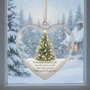 Christmas Tree Glass - Personalized Christmas Ornament - Faith In My Bag is a brand operated by Gemini Clothing LLC
