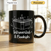 Charming Introverted & Bookish - Gift Mug - Faith In My Bag is a brand operated by Gemini Clothing LLC