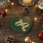 Written by His Hands 2025 - Christmas Ornament - Faith In My Bag is a brand operated by Gemini Clothing LLC