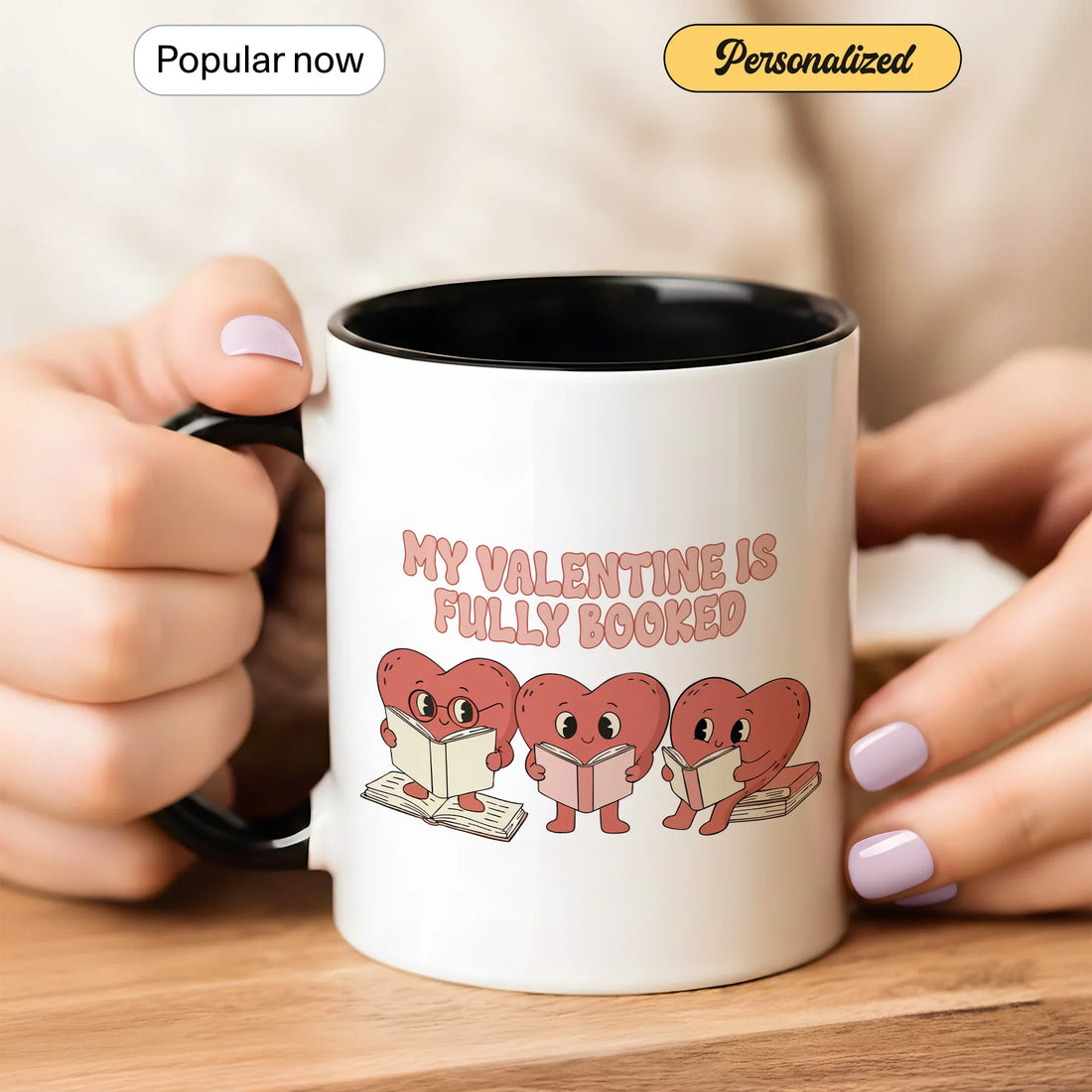 S Day Coffee ‘My Valentine is Fully Booked - Gift Mug - Faith In My Bag is a brand operated by Gemini Clothing LLC