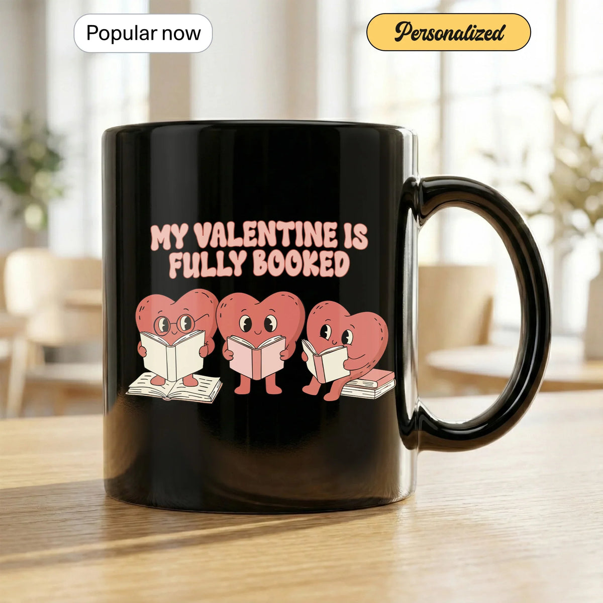 S Day ‘My Valentine is Fully Booked - Gift Mug - Faith In My Bag is a brand operated by Gemini Clothing LLC