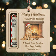 Pet Treat Fund - Personalized Christmas Ornament - Faith In My Bag is a brand operated by Gemini Clothing LLC