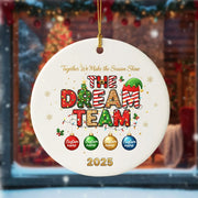 Family 2025 - Personalized Christmas Ornament - Faith In My Bag is a brand operated by Gemini Clothing LLC