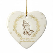 Grace Upon Grace - Christmas Ornament - Faith In My Bag is a brand operated by Gemini Clothing LLC