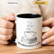 Booktrovert Café Personalized Gift Mug - Faith In My Bag is a brand operated by Gemini Clothing LLC