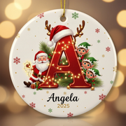 Christmas 2025 - Personalized Christmas Ornament - Faith In My Bag is a brand operated by Gemini Clothing LLC