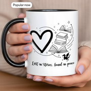 Lost in Stories Found in Peace - Gift Mug - Faith In My Bag is a brand operated by Gemini Clothing LLC