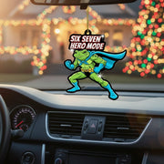 Superhero Frog - Personalized Christmas Ornament - Faith In My Bag is a brand operated by Gemini Clothing LLC