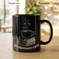 Booktrovert Café - Personalized Gift Mug - Faith In My Bag is a brand operated by Gemini Clothing LLC