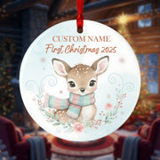 A Magical First Christmas 2025 2026 - Personalized Christmas Ornament - Faith In My Bag is a brand operated by Gemini Clothing LLC