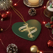 Written by His Hands 2025 - Christmas Ornament - Faith In My Bag is a brand operated by Gemini Clothing LLC