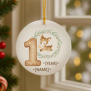 Baby's First Christmas Personalized Christmas Ornament