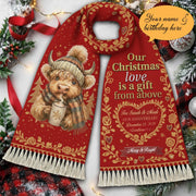 Christmas Scarf for Couple - Personalized Christian Gift - Faith In My Bag is a brand operated by Gemini Clothing LLC