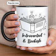 Cute Bookworm - Gift Mug - Faith In My Bag is a brand operated by Gemini Clothing LLC