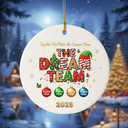 Family 2025 - Personalized Christmas Ornament - Faith In My Bag is a brand operated by Gemini Clothing LLC