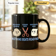 Nothing Beats Reading - Gift Mug - Faith In My Bag is a brand operated by Gemini Clothing LLC