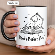 Books Before Bed Gift Mug - Faith In My Bag is a brand operated by Gemini Clothing LLC
