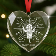 Jesus I AM Christmas Ornament