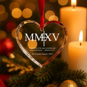 Family Name Christmas Personalized Christmas Ornament